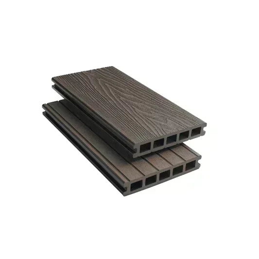 Woodgrain Composite Decking 4.8m in Chocolate