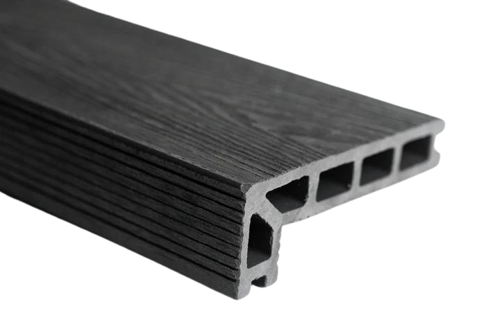 Woodgrain Composite Decking Step Edge 3.6m