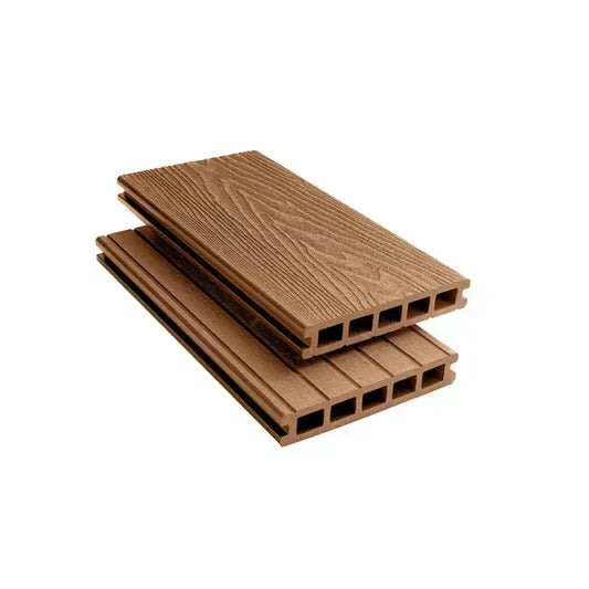 Woodgrain Composite Decking 4.8m in Teak
