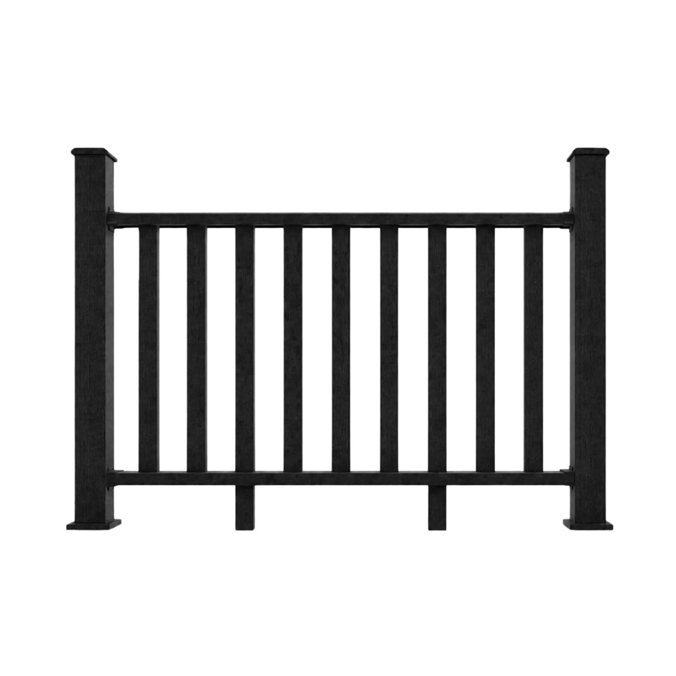 Composite 1.5m Balustrade Kit in Black