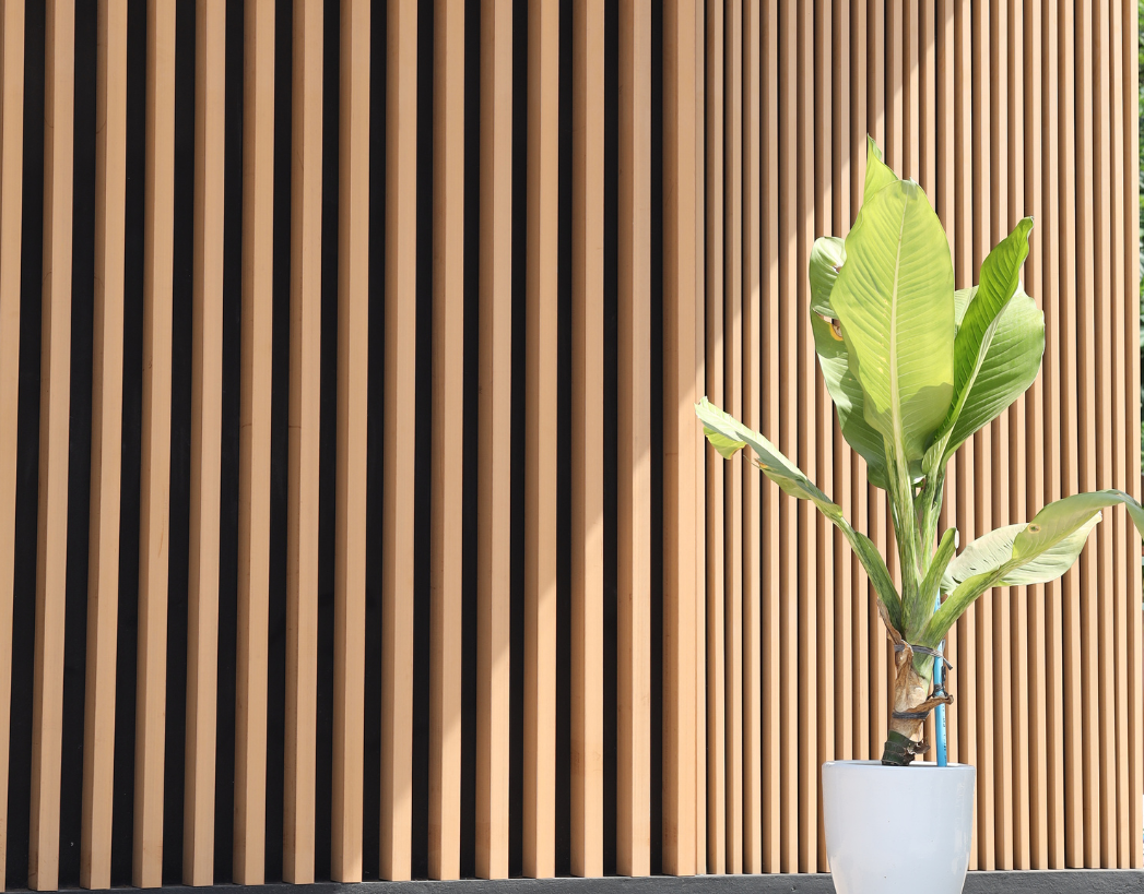 Smooth Cladding Screen Top 10 Uses for Slatted Cladding in Your Home – Artificial Living