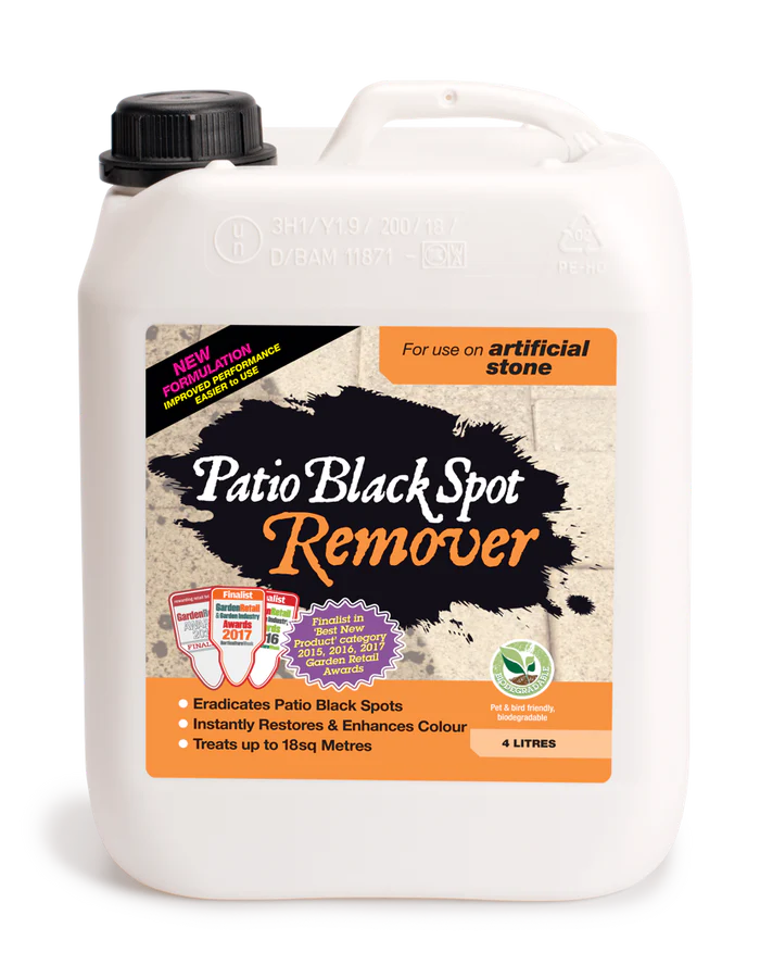 PATIO BLACK SPOT REMOVER FOR ARTIFICIAL Decking/STONE