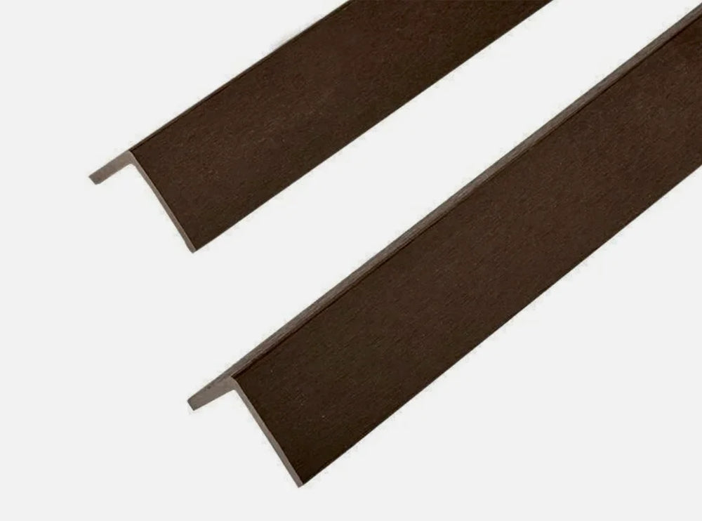 Slatted Edging Trim 2.5m – Walnut