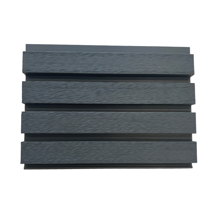 FREE SAMPLE - Slatted Cladding Board/ Anthracite Grey