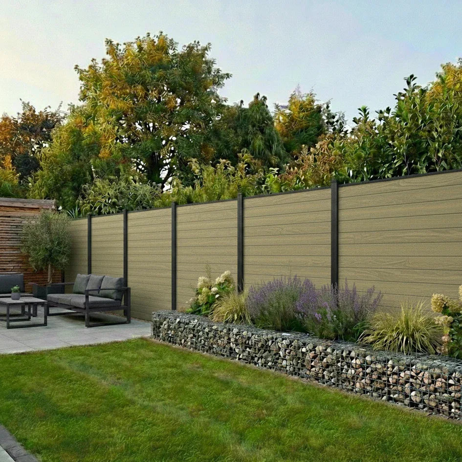 Composite Fencing Kit 1.8m x 6ft | Complete Panel | 20 Year Warranty ...