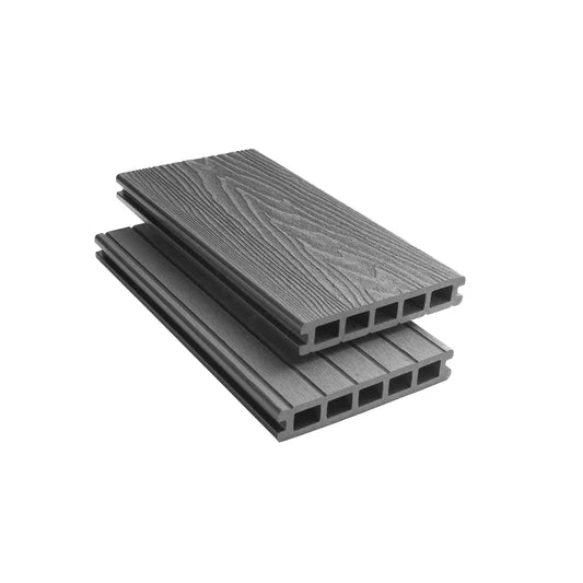 Woodgrain Composite Decking 3.6m - Grey