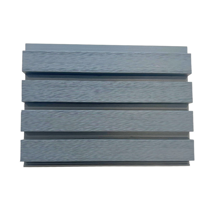 FREE SAMPLE - Slatted Cladding Board/ Grey