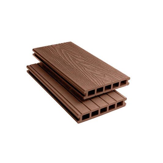 Woodgrain Composite Decking  3.6m - Red Brown