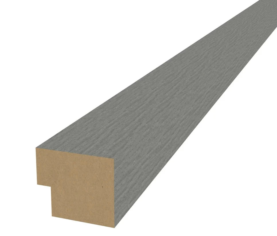 Grey Acoustic Wall Panel End Bar |  Series 1