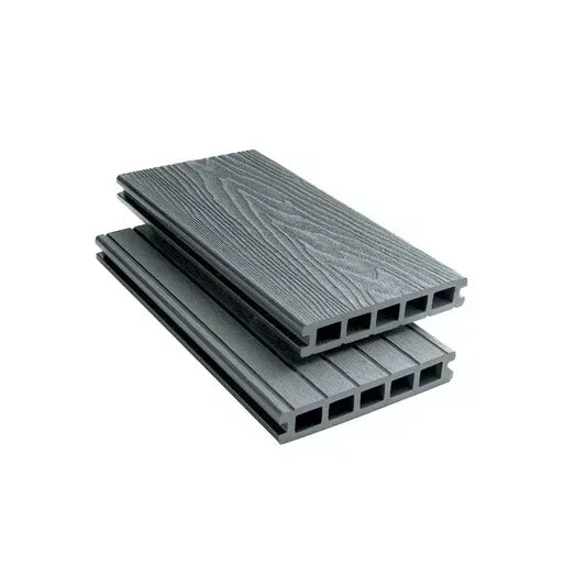 Woodgrain Composite Decking 4.8m in Silver