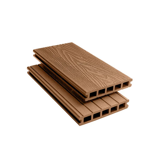 Woodgrain Composite Decking 3.6m – Teak