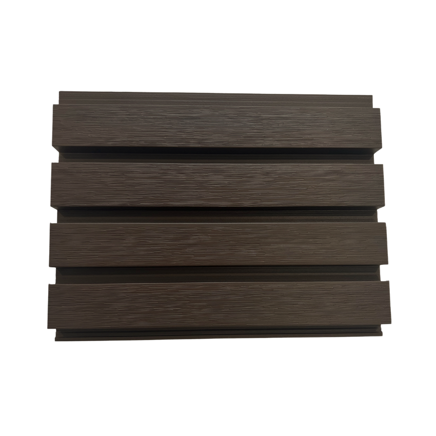 FREE SAMPLE Slatted Cladding Board - Walnut