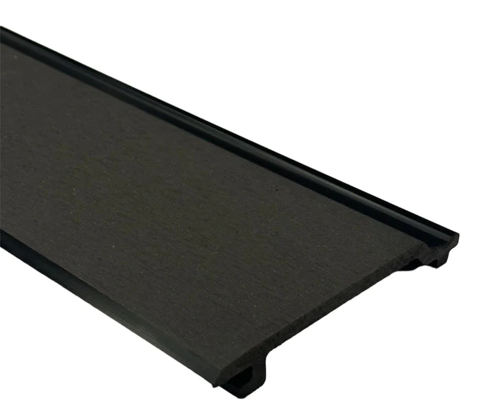 Smooth Composite Wall Cladding - Black