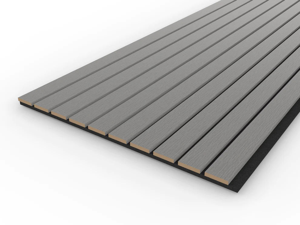 
                  
                    Grey Acoustic Wood Wall Panels | Series 2 - 240x60cm
                  
                