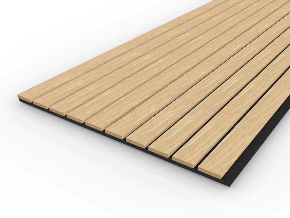 
                  
                    Oak Acoustic Wood Wall Panels | Series 2 - 240x60cm
                  
                