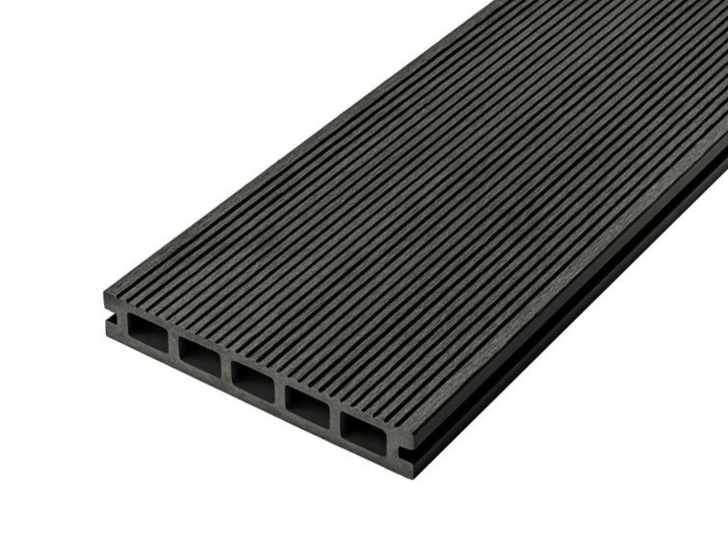 
                  
                    Woodgrain Composite Decking  3.6m - Black
                  
                