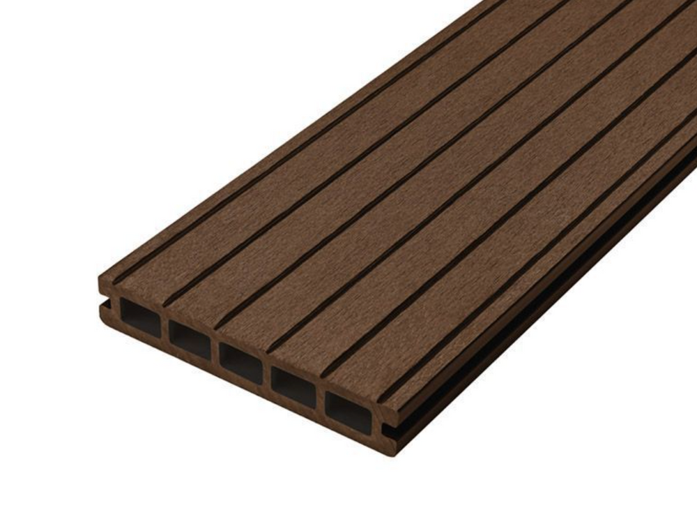 
                  
                    Woodgrain Composite Decking – Chocolate
                  
                