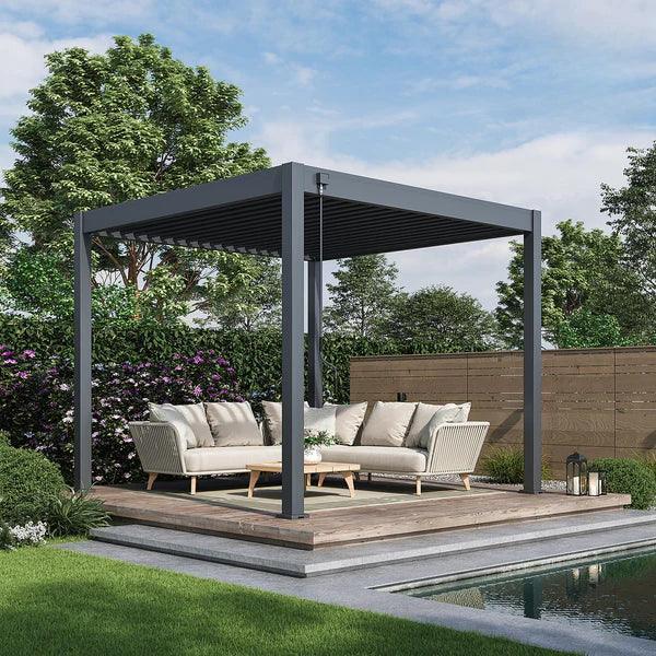 Aluminium Pergola 3m x 3m