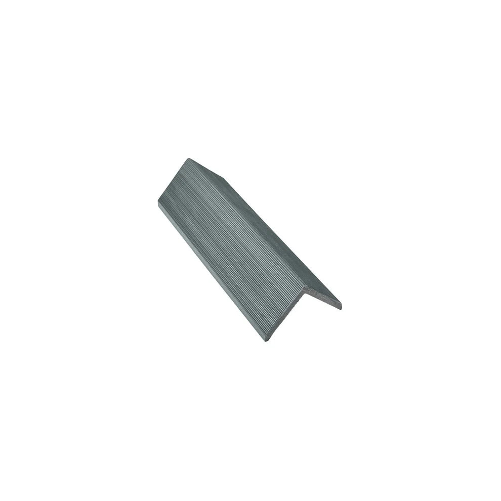 Slatted Edging Trim 3.6m – Silver Grey