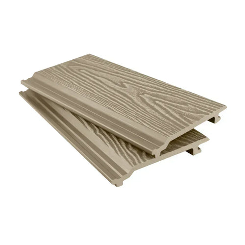 Woodgrain Composite Wall Cladding 3.6m - Artificial Living 