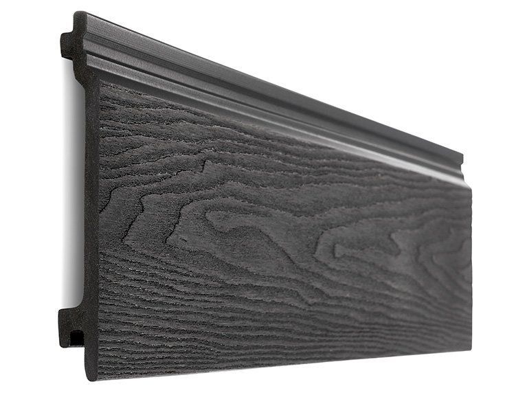 FREE SAMPLE - Woodgrain Composite Wall Cladding / Black